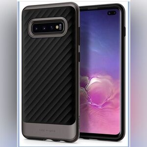 Spigen Galaxy S10+ Neo Hybrid Case - Gunmetal